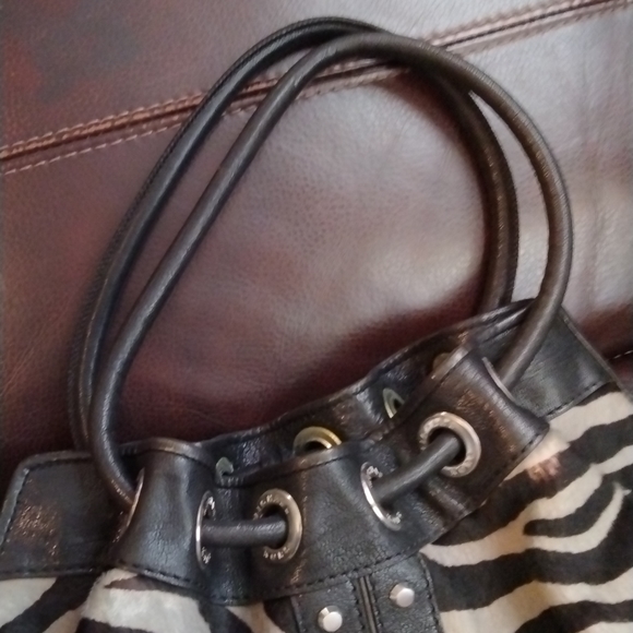 Michael Kors Zebra Print Bag - Picture 6 of 10
